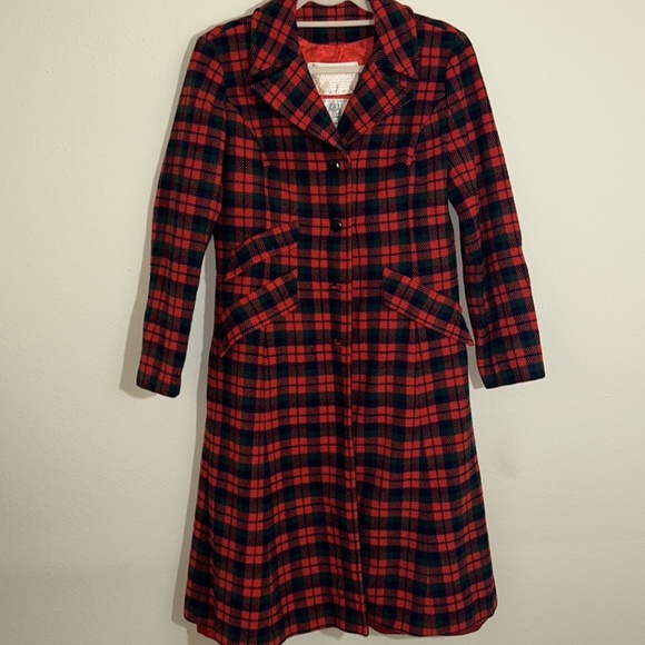 Pendleton Long Wool Coat - Picture 2 of 8